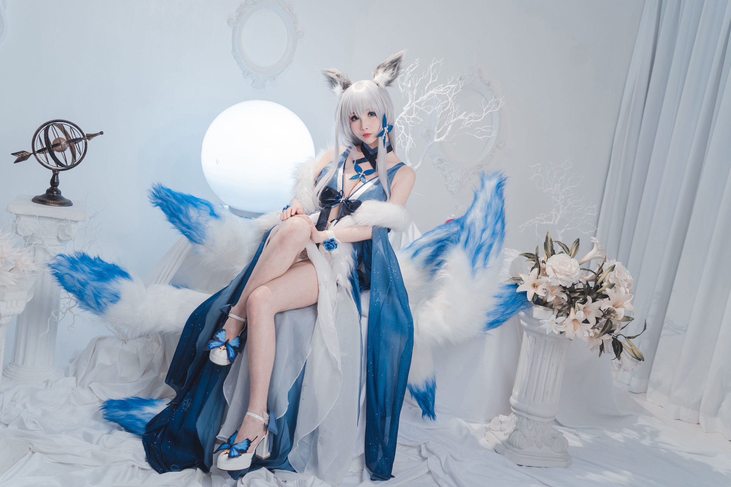 [网红COSER]COS福利rioko凉凉子信浓礼服插图7